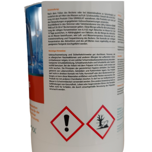 Kombi Tabs 200g: Effiziente Wasseraufbereitung für Schwimmbäder 💦🔶 Sicherheitshinweise und Anwendungshinweise auf der Verpackung.