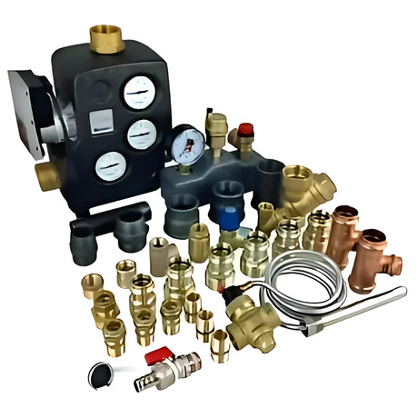 Solarpaket HP22 mit Heat Pipe-Technologie für Warmwasser und Heizung.