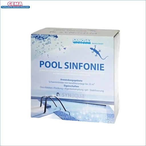 PoolSinfonie Poolwasserpflege Produkt zur Wasserbehandlung für sauberes Poolwasser