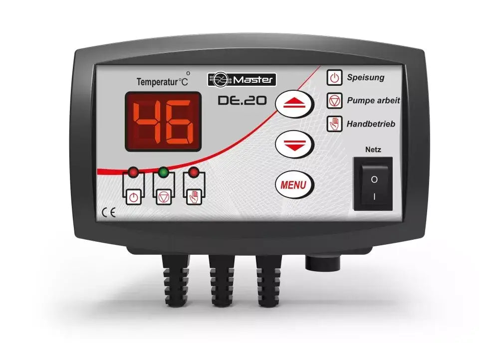 Digitaler Pumpenregler DE-20 mit Temperaturanzeige, Steuerung für Heizsysteme 🚀🌡️