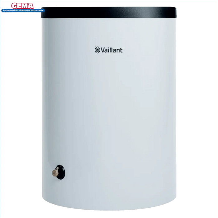 Weiße zylindrische Wassererwärmer für die Vaillant uniSTOR plus VIH R 120/6 B