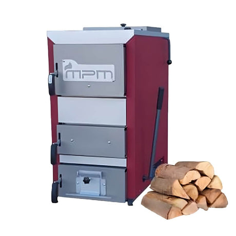 Festbrennstoffkessel.