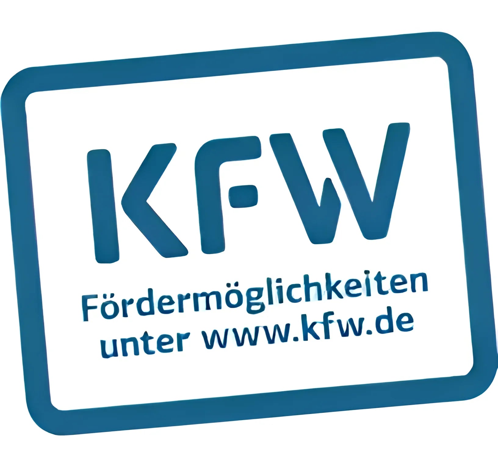KfW Förderlogo auf Thermoflux PID Logic Kombi 45 kW Heizkessel, PID Logik Kombi