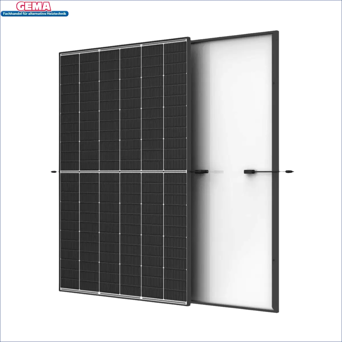 Schwarzes Solarmodul für 10 kWp Photovoltaikanlage mit 10kW Speicher und Huawei Sun2000-8KTL-M1 Hybrid