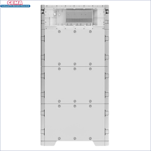 Weiße modulare Batteriespeicher für 10 kWp Photovoltaikanlage mit 10kW Speicher