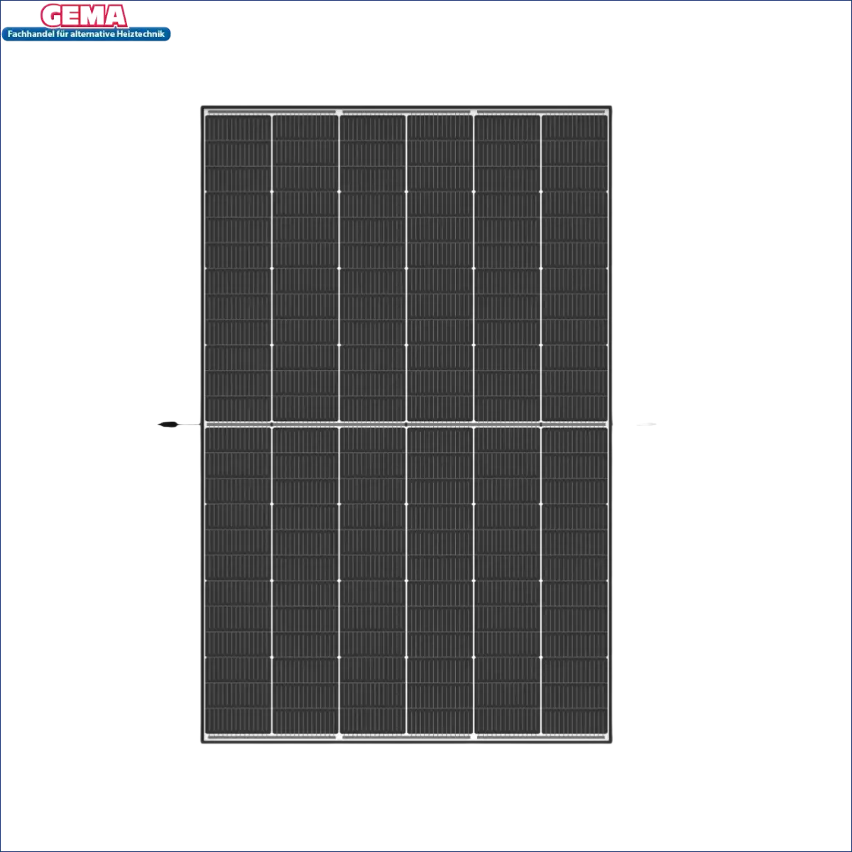 Rectanguere Solar-Panel auf 10 kWp Photovoltaikanlage mit 10kW Speicher und Huawei Sun2000-8KTL-M1