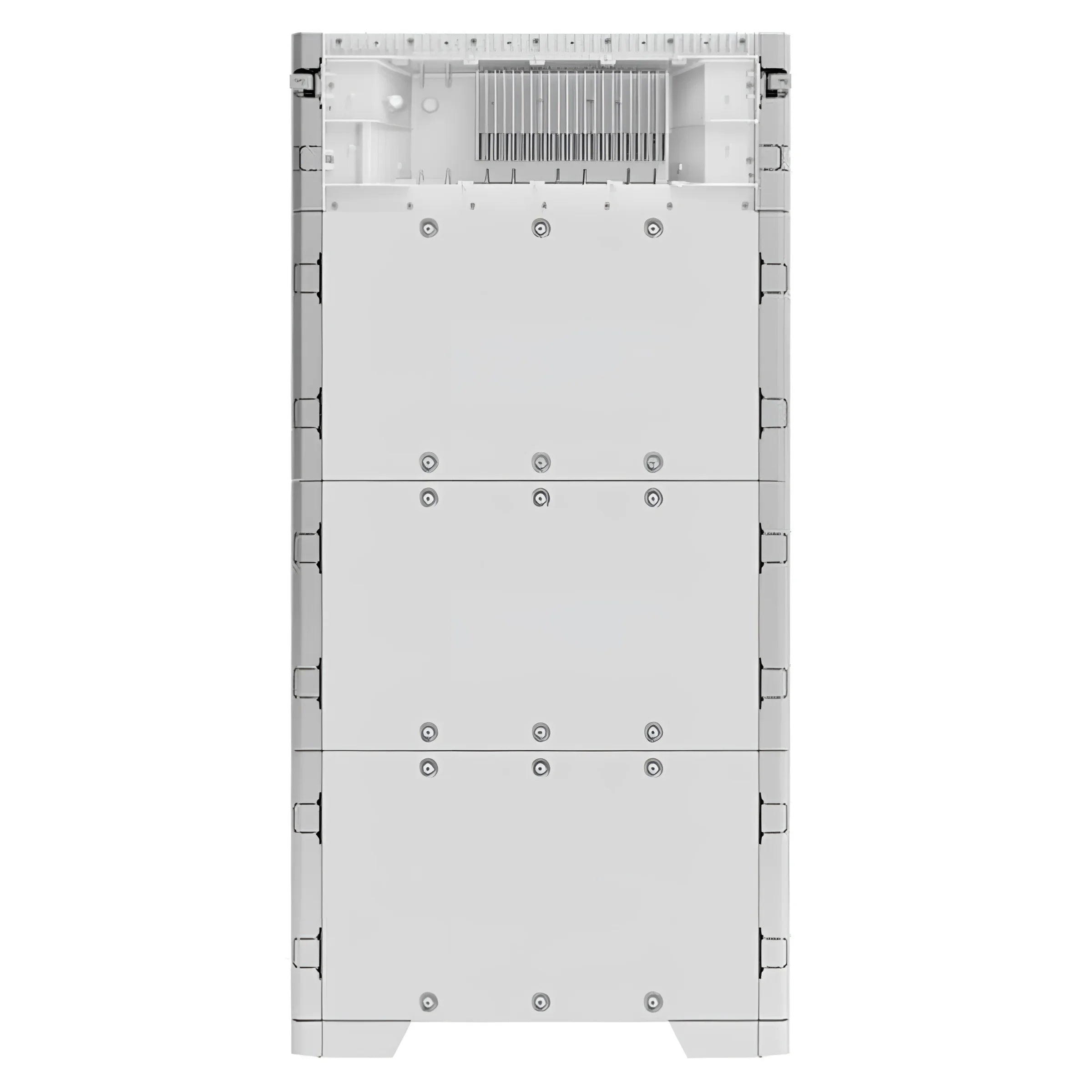 White modulare Batteriespeicher für pv-anlage 8kw mit Trina 440Wp Schwarzrahmen