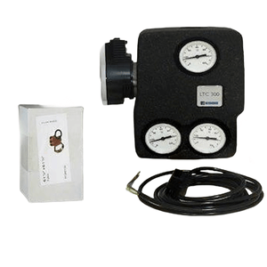 Rücklauftemperaturanhebung ESBE LTC300 mit 👀 Manometer für effiziente 🔥 Ladeventileinheit und Kesselschutz.