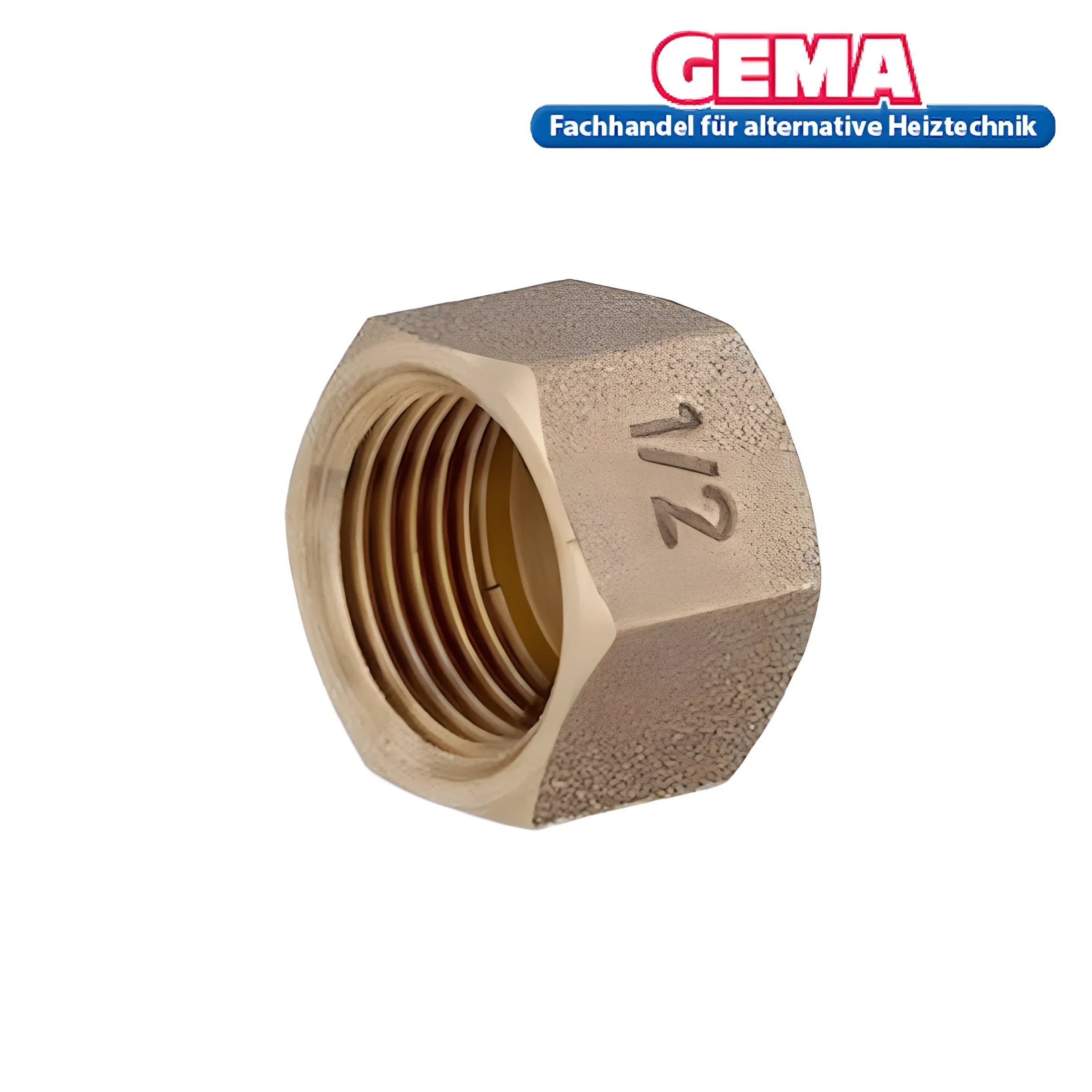 Brass hexagonale Kupplungsmutter für rotgusskappe und boilers im boiler-zubehör