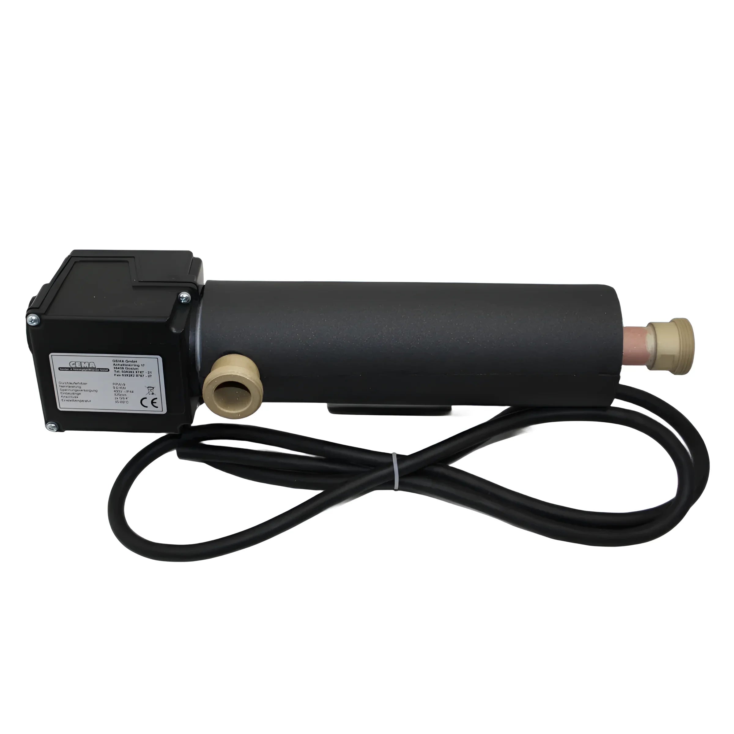 GEMA Durchlauferhitzer Wassererhitzer mit Schutzart IP54 Edelstahl, 6/9 KW, 1,5 m Anschlussleitung