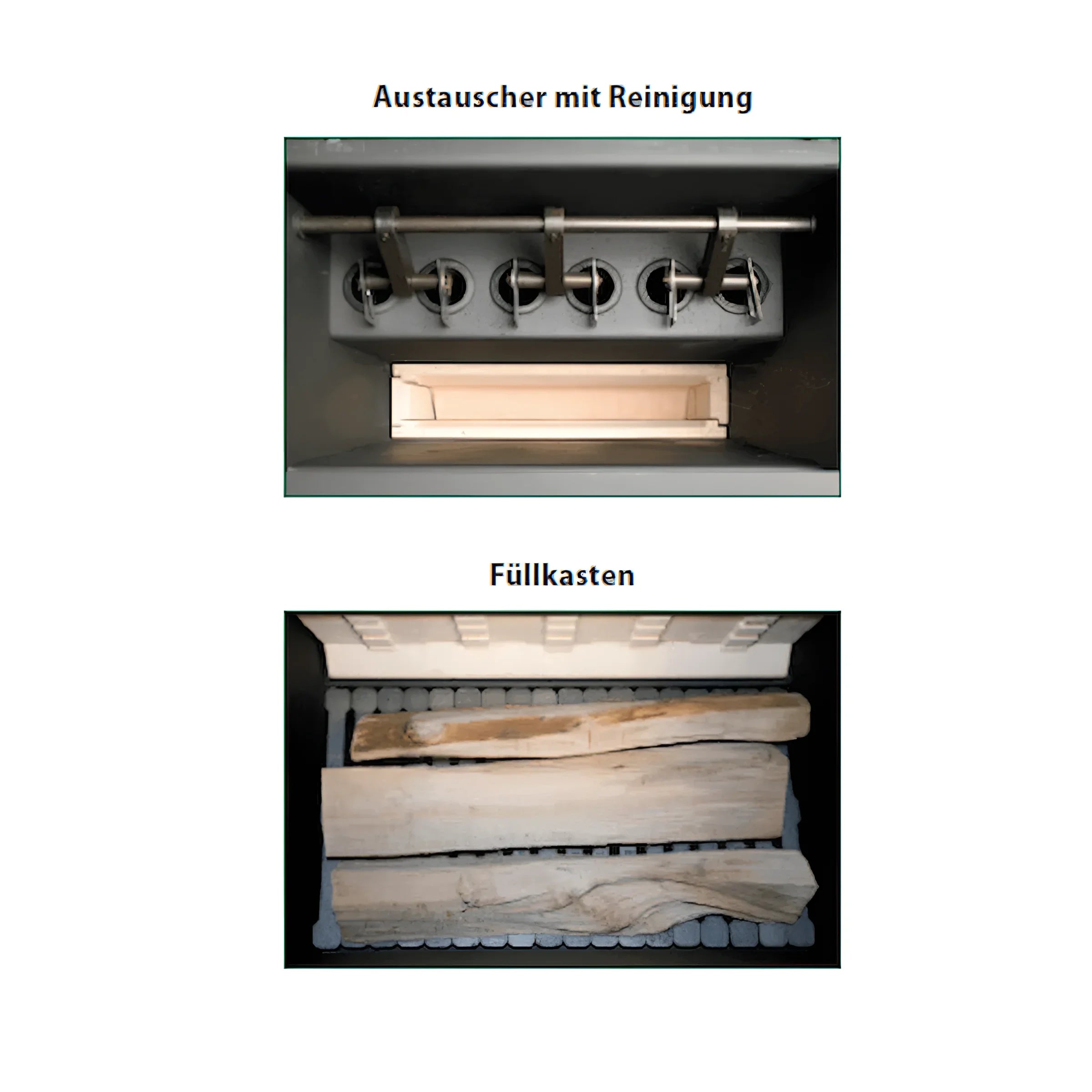 ✅ Holzvergaser ROJEK PK BIO: Austauschsystem mit Reinigung & Füllkasten für effizientes Heizen mit Holz 🌲🔥