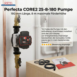 Pompa de incalzire pompa de circulatie 25-8-180