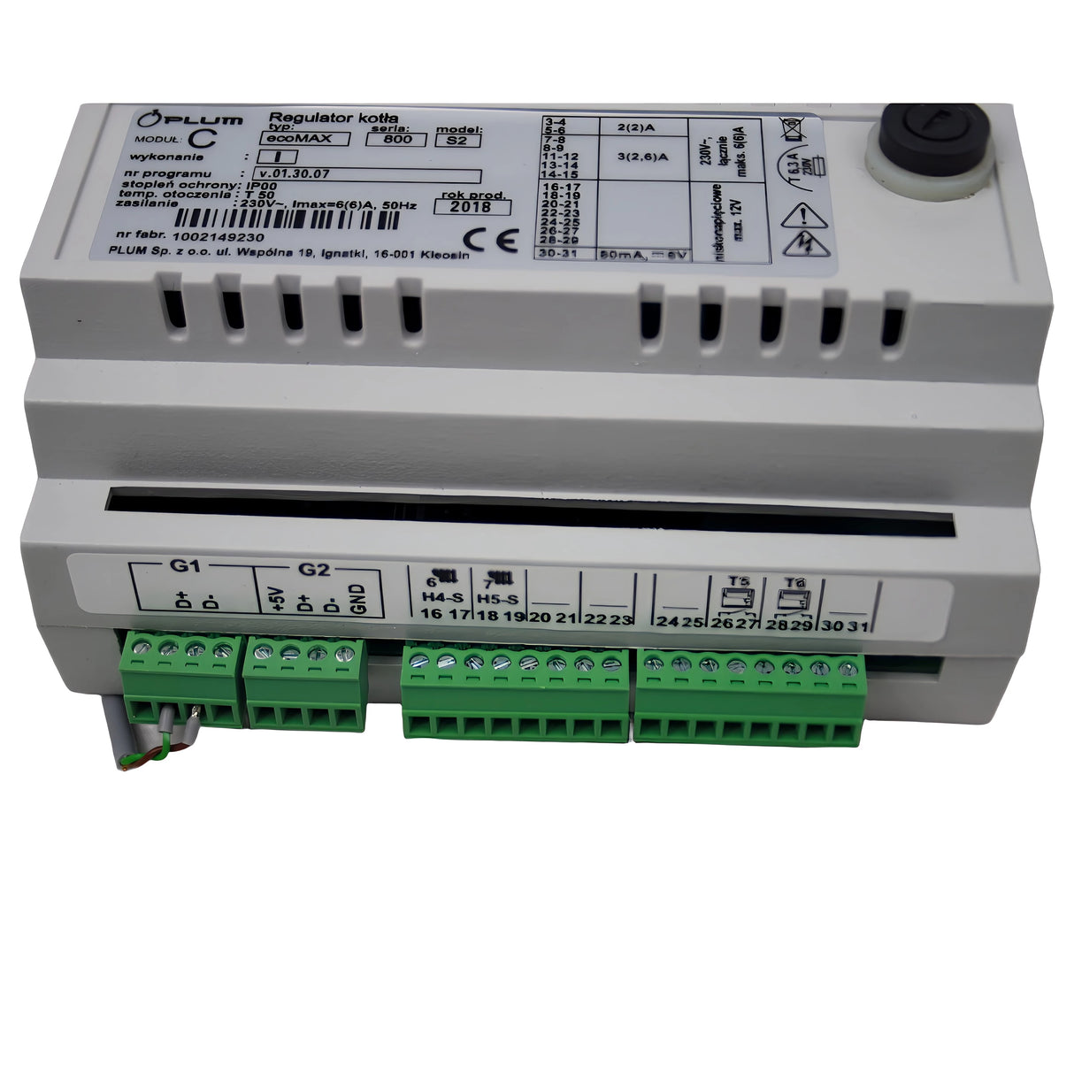 Modul rozšírenia C pre kontrolu GEMA