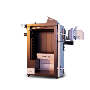 Kombinovaný kotol Attack SLX 35 kW - drevo a pelety - účinný & Versatilný