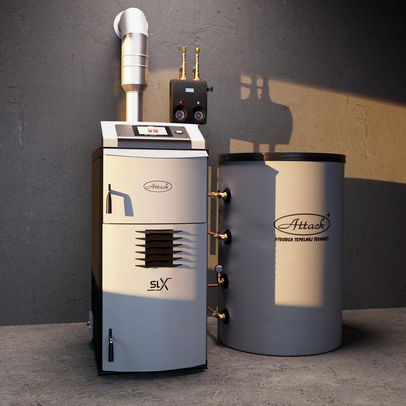 Chaudière à gazéification du bois Attack SLX 35 Lambda Touch 35 kW
