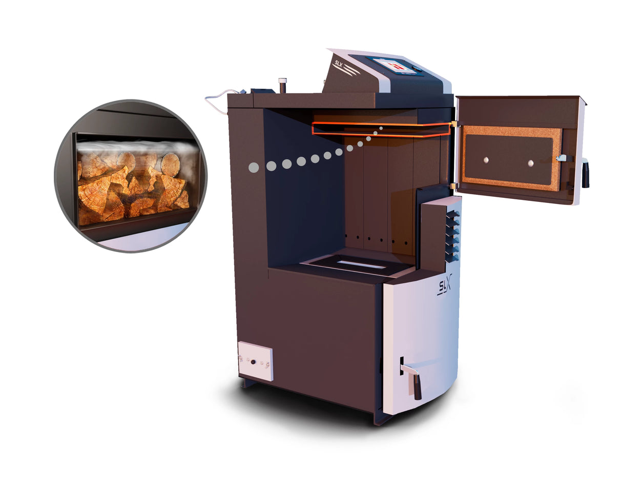 Gassificatore a legna 50 kW ATTACK SLX 50 Profi