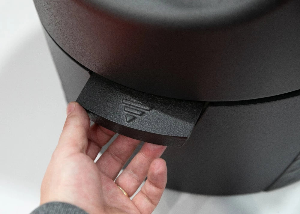 Plamen Tara designer cast iron fireplace – independent of room air