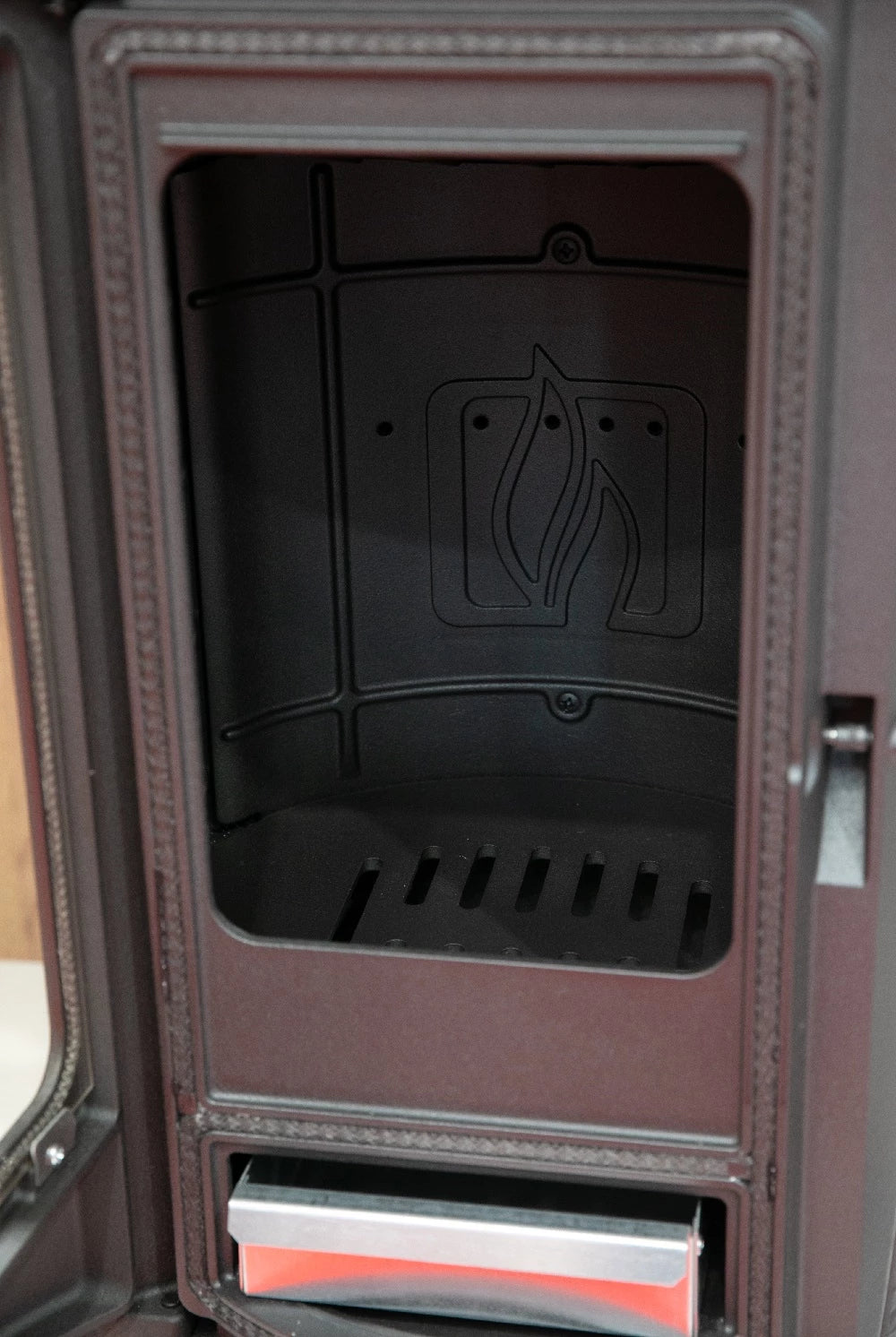 Plamen Tara designer cast iron fireplace – independent of room air