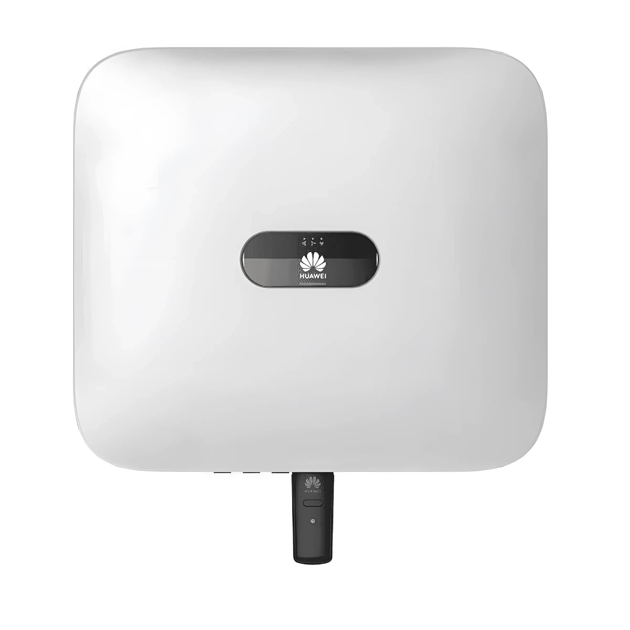 Weiße Huawei Sun2000-6KTL-M1 Hybrid Solarwechselrichter für 6 kWp PV-Anlage mit Trina 440Wp Modulen