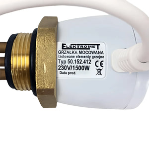 Elektro-Wasserheizelement Heizpatrone Heizstab 230V 1,5 kW für Wassererwärmer