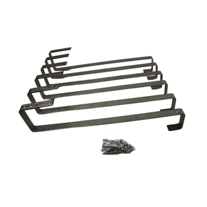 Dachhaken HP22 Sunex Dachhaken -Montageset mit 5 dunklen Metall-Wandhaken und Schrauben