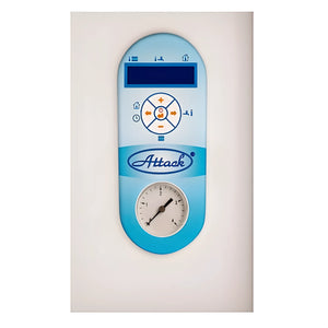 Blaue weiße Attack Electric Easy Steuerungspanel mit Digitalanzeige und Druckmesser