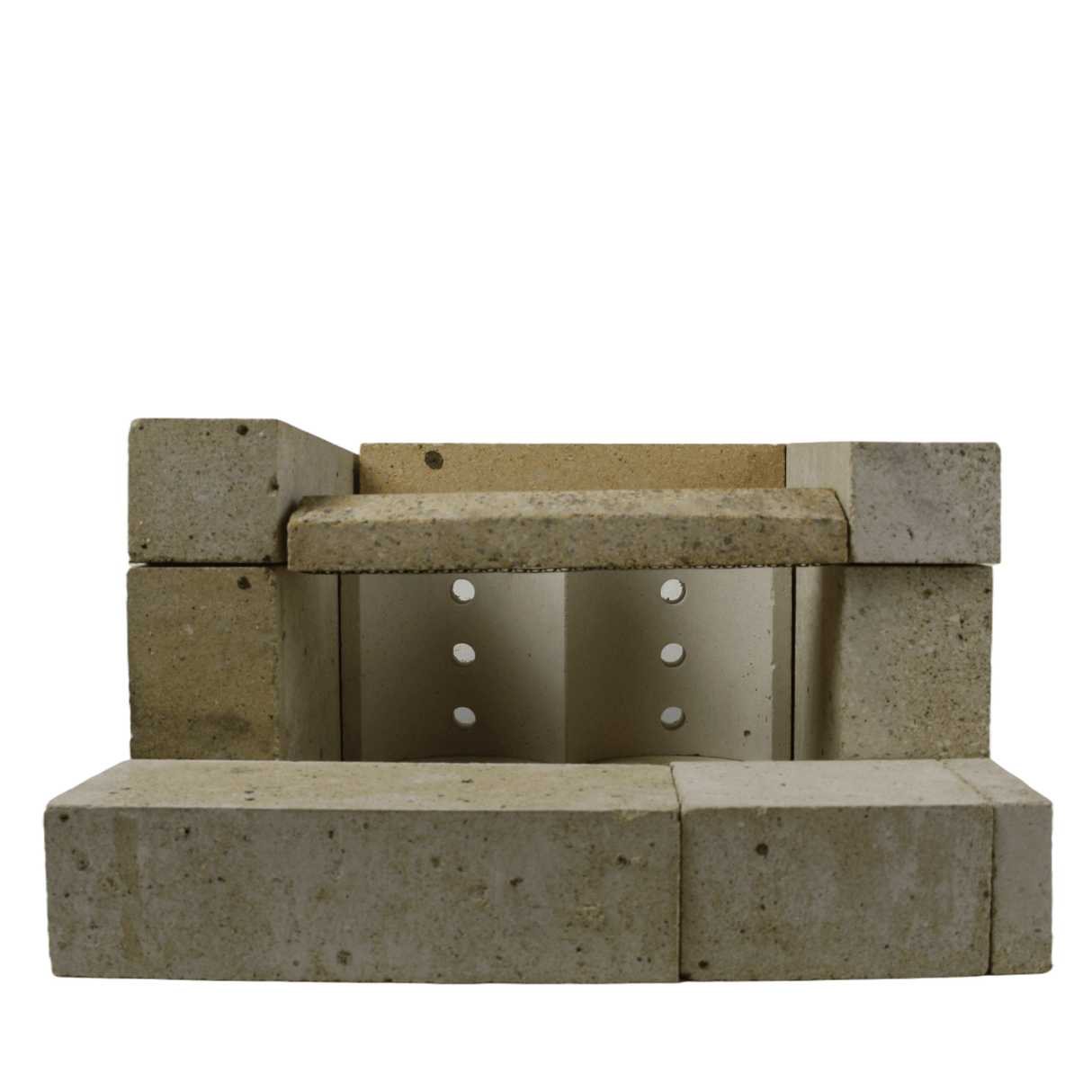 MPM DS Wood 18kW Schamottsteine komplett.