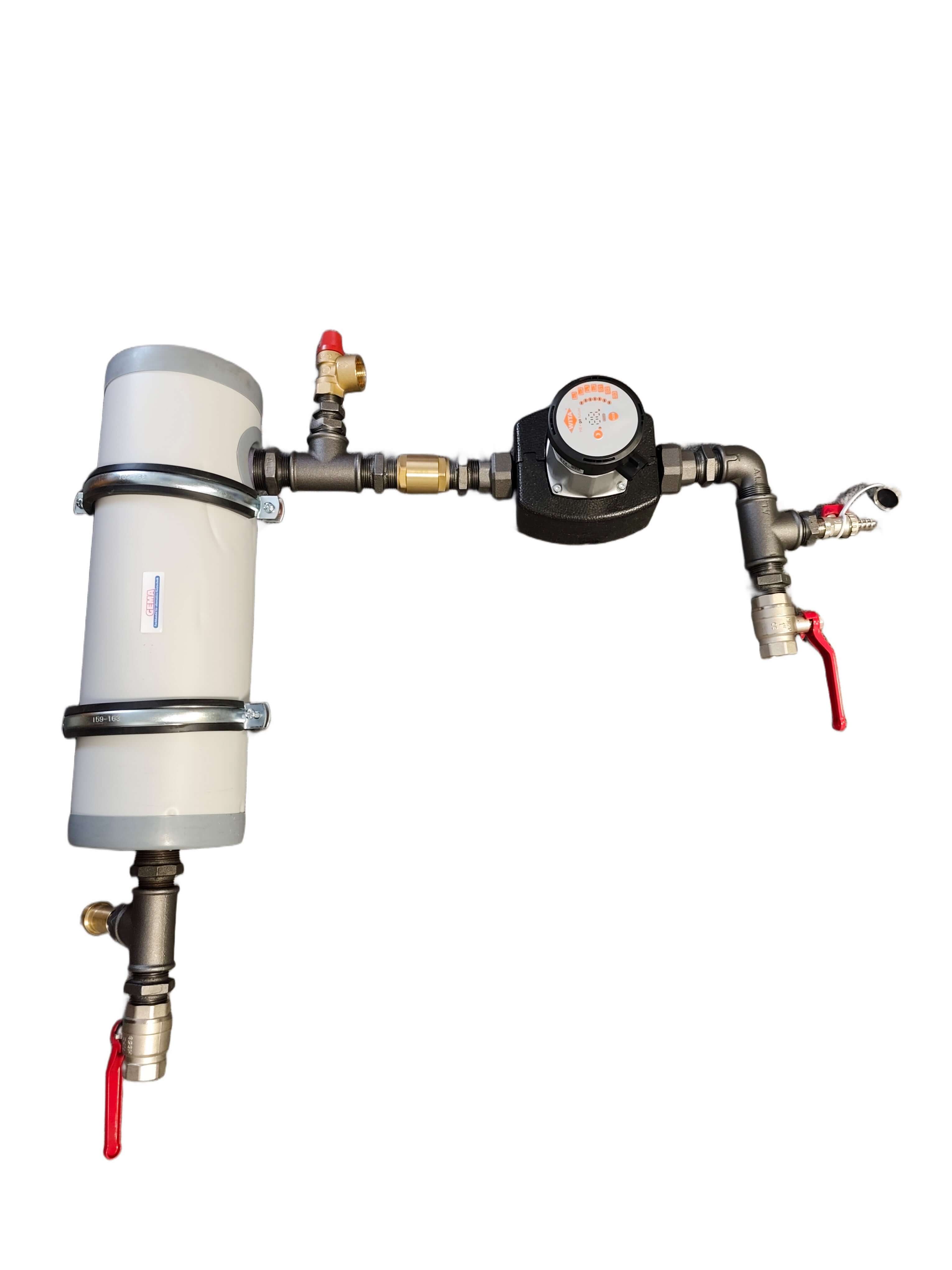 GEMA Anschlusspaket für Heizmodul mit WGF45625 Pumpe, Druckmanometer und Ventilen 💧🔥