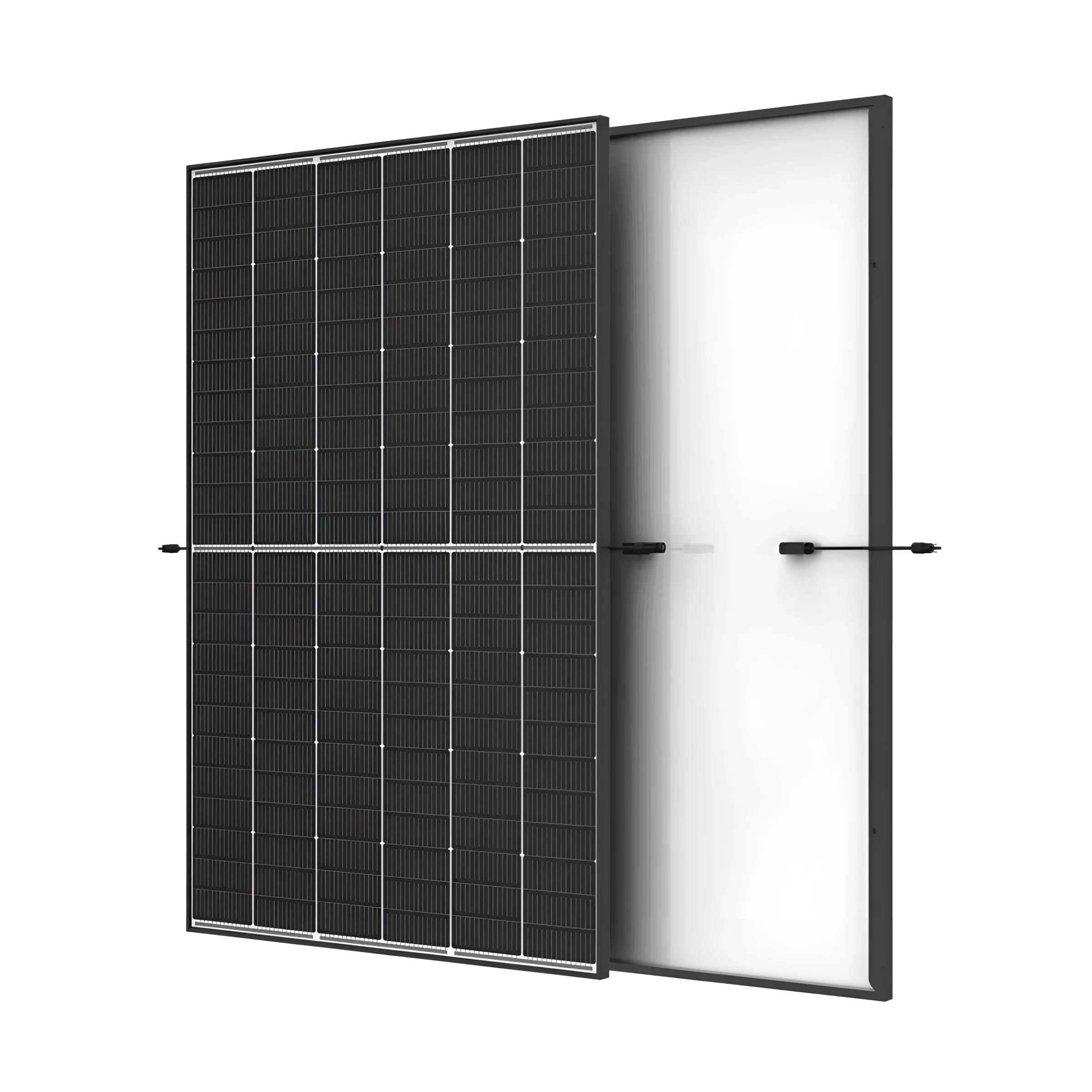 Schwarz glas-glas Solar Panel für 6 kWp PV-Anlage mit Trina 440Wp Modulen