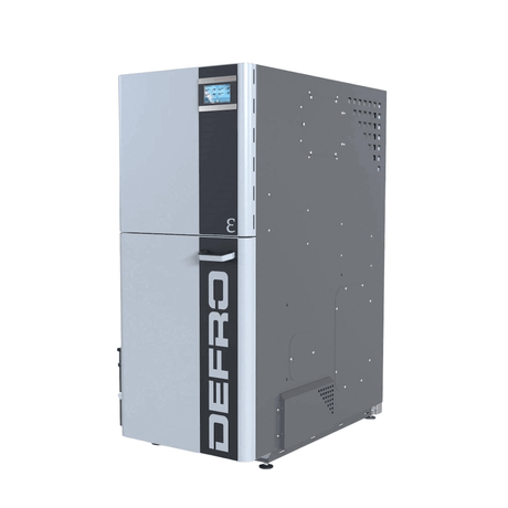 Defro Epsilon F 10 kW Pelletkessel mit autom. WT - Reinigung und Ascheaustragung - GEMA Shop