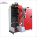 Industrie-Ofen in Rot und Grau für Holztechnik im Produkt Defro Komfort Ekopell 14 kW