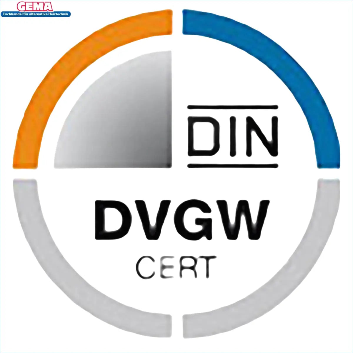 DIN DVGW CERT Logo auf der Dichtungspaste NEO FERMIT für Gewindeverbindungen
