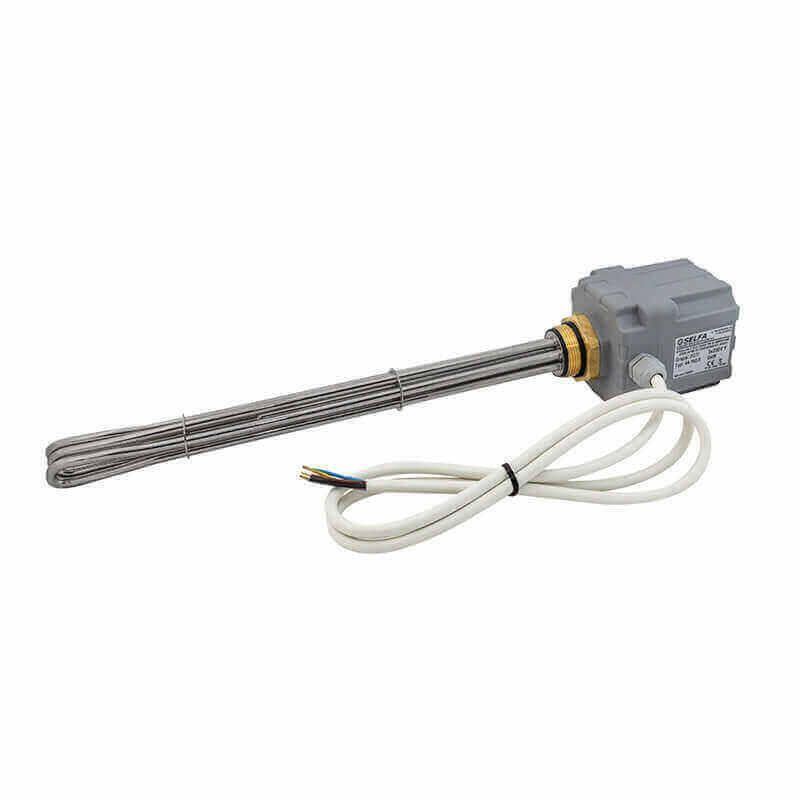 Elektroheizstab mit Regler und Thermostat 4,5 kW - GEMA Shop