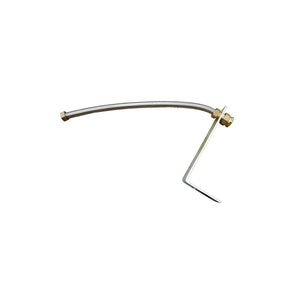 Flexible Metallhosengehäuse mit Montagehalter für Solarkit AMX, Hydra Sonnenstation, Logo PWM Solarregler