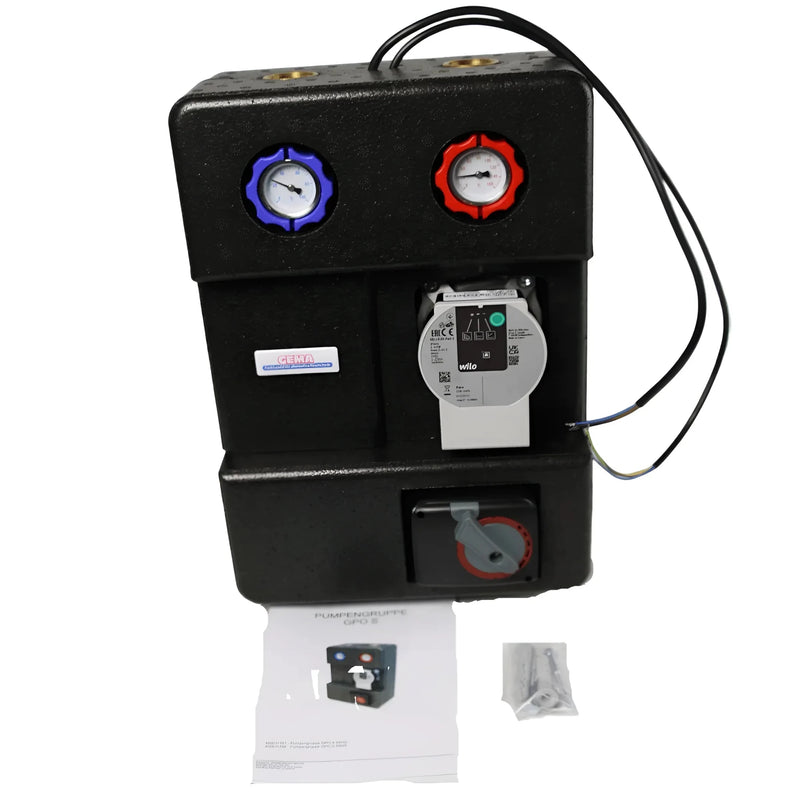 GEMA Pumpengruppe DN25 mit Dreiwege - Mischventil - GEMA Shop