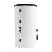 GEMA Shop Sunex Fish S16 Ballon thermodynamique blanc avec deux échangeurs de chaleur et raccords pour eau chaude sanitaire
