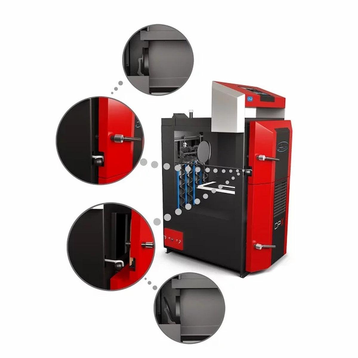 Holzvergaserkessel Attack DPX 15 kW - GEMA Shop