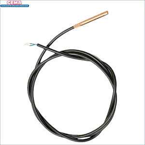 Blackes Kabel mit Kupfersensor für Defro Heizkessel und elektronische Steuerung