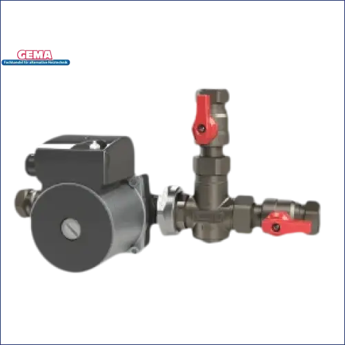 Plumbing circulator pump with valves für optimale Pufferladung bei Boilers im Boiler-Zubehör