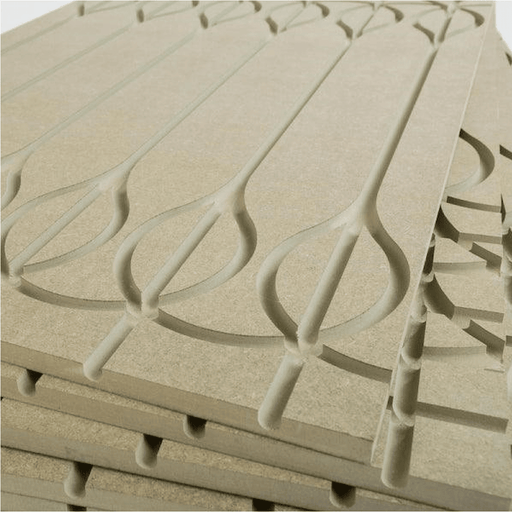 MDF - Plaque de base pour système de chauffage de surface 1200x600x18 - GEMA Shop