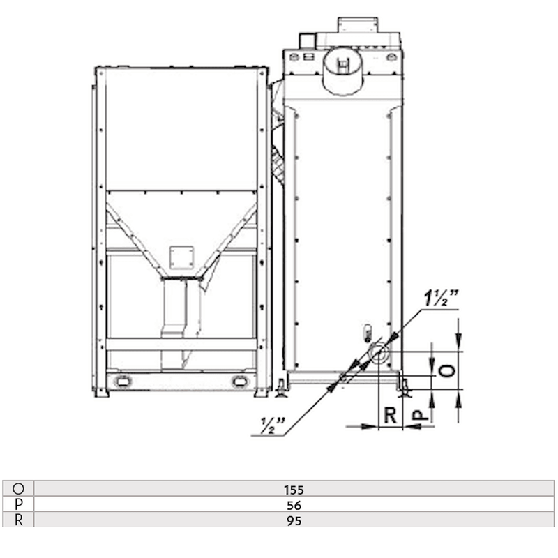 Pelletkessel Defro Komfort Ekopell 14 kW – Effizient, flexibel, modern - GEMA Shop