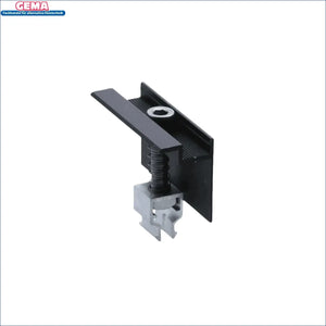 Schwarze und silberne Metallbefestigung für PV-Anlage 8kw mit Trina 440wp Schwarzrahmen