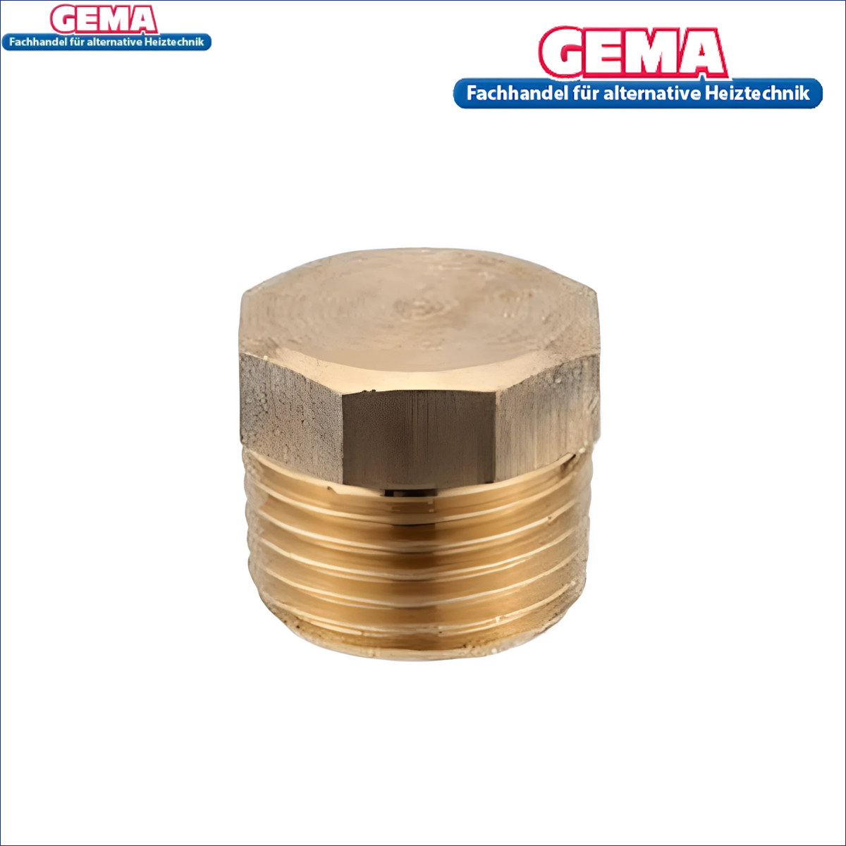 Brass threaded pipe plug rotgussstopfen für Boiler und Boiler-Zubehör