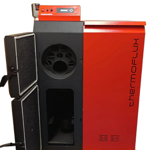 Thermoflux Pelling ECO 50 kW Pelletkessel mit 185 kg Pelletbehälter - GEMA Shop