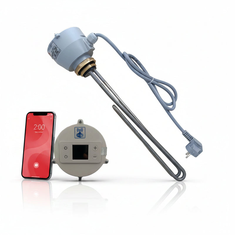 Thermoplongeur électrique 2 kW WLAN Gema GmbH, thermoplongeur électrique 230V